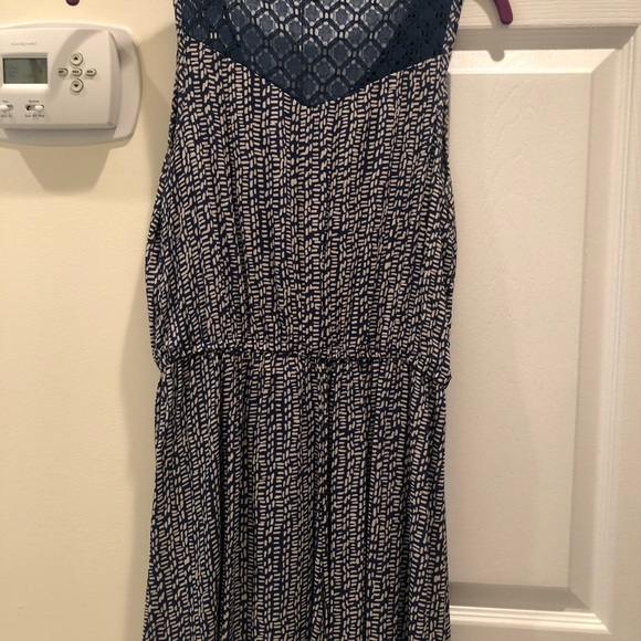 Blue pattern romper - Picture 2 of 2